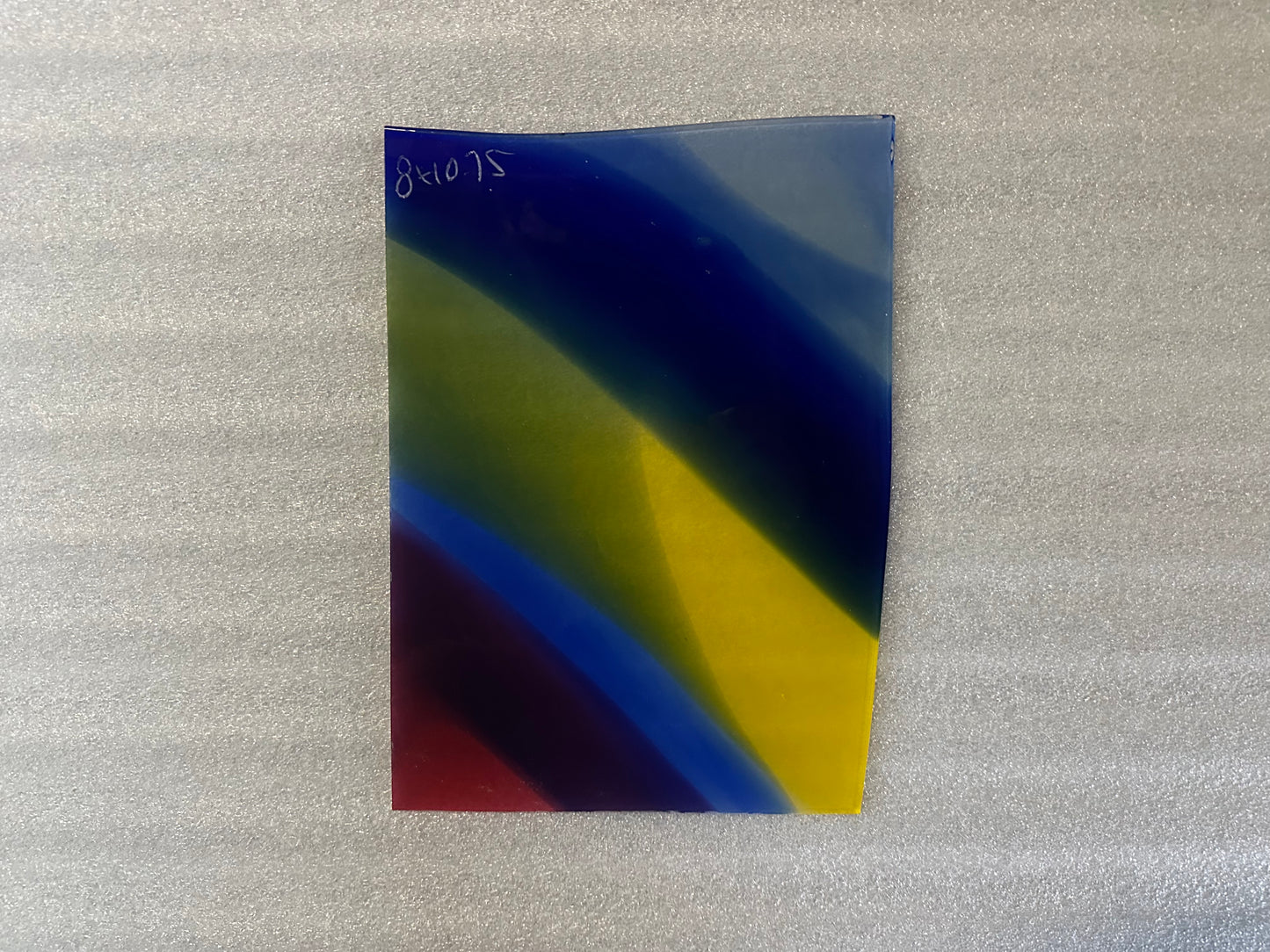 P2 Sp 48/253 pink/blue/yellow Opal swirl