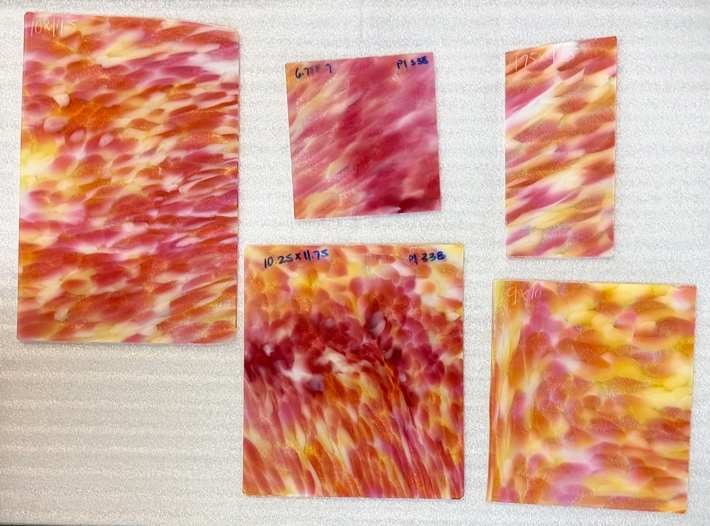 P1 338 Pink/yellow/white