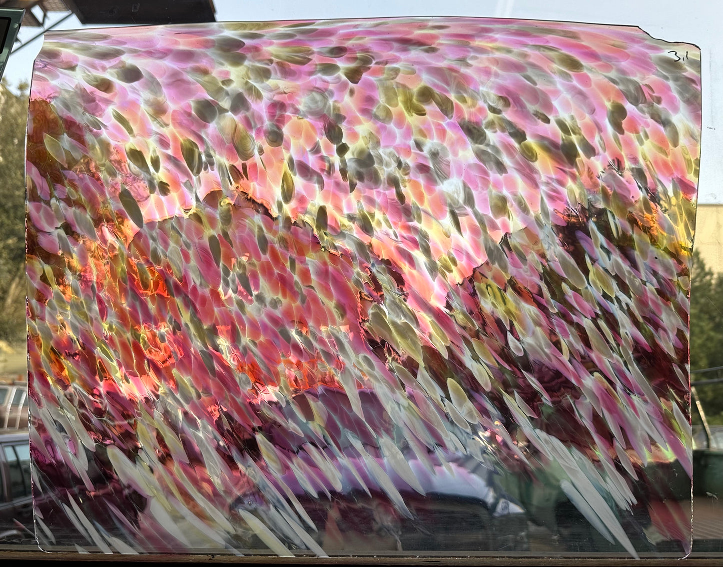 P1 338 Pink/yellow/white