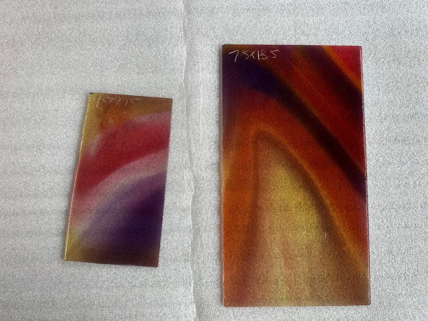 P2 453 Amber, Purple, Pink Swirl