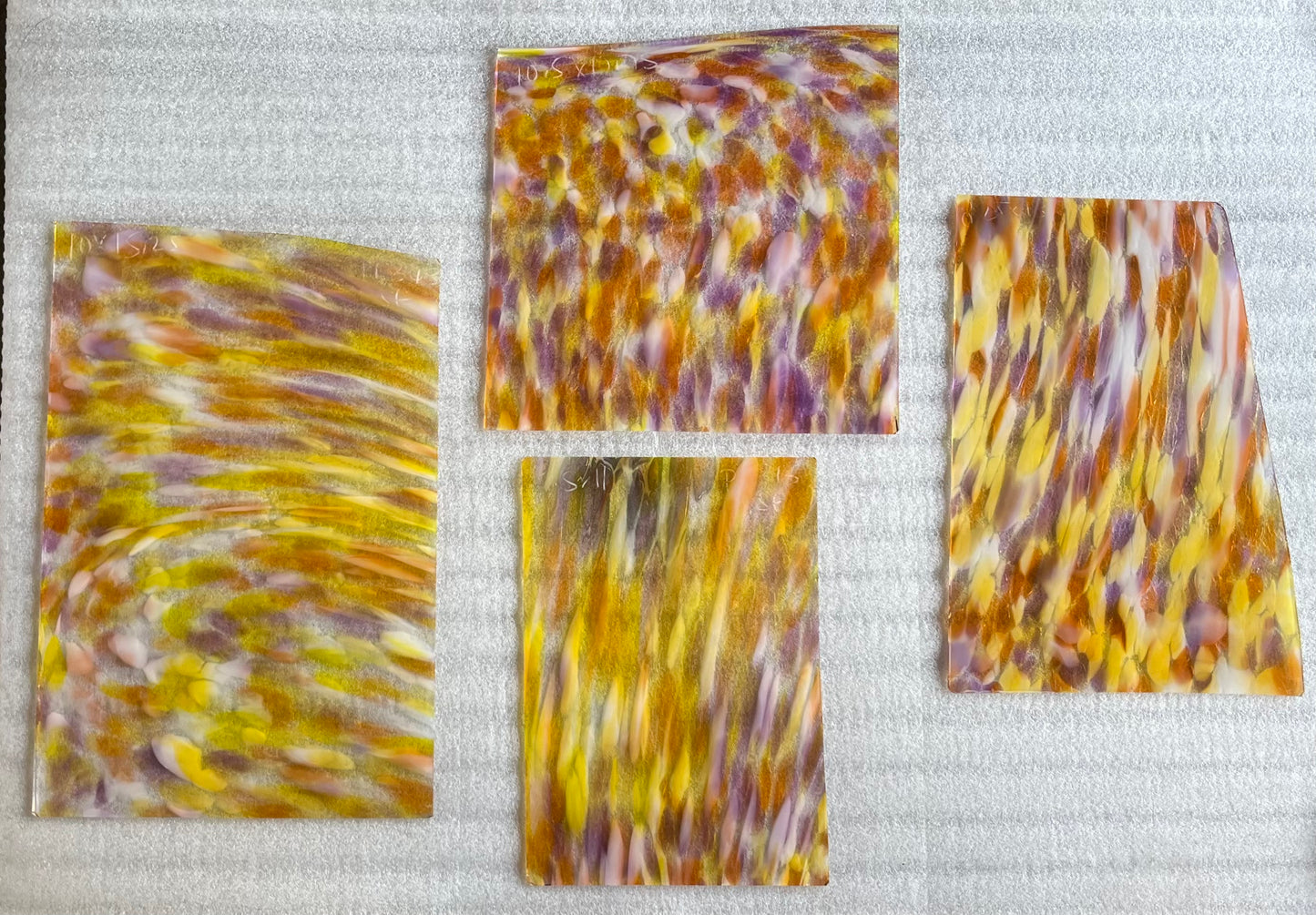 P2 343 SF Tangerine/yellow/lavender/white on transparent