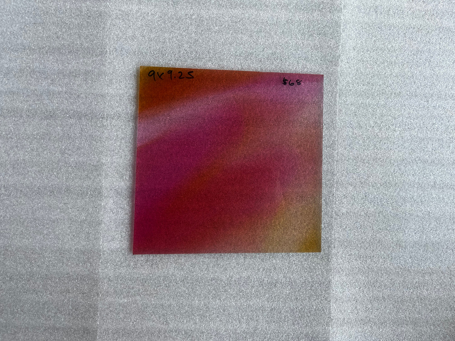 P2 259 Pink and amber swirl