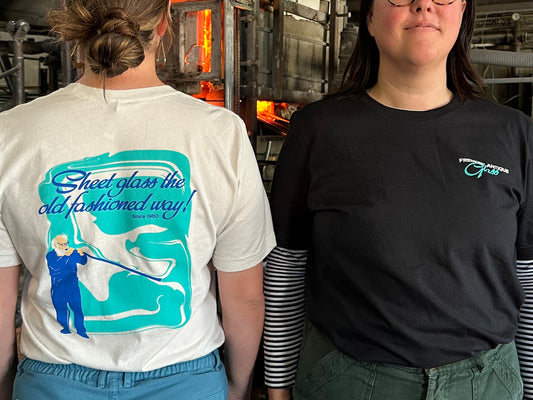 "Sheet Glass The Old Fashioned Way" Tee