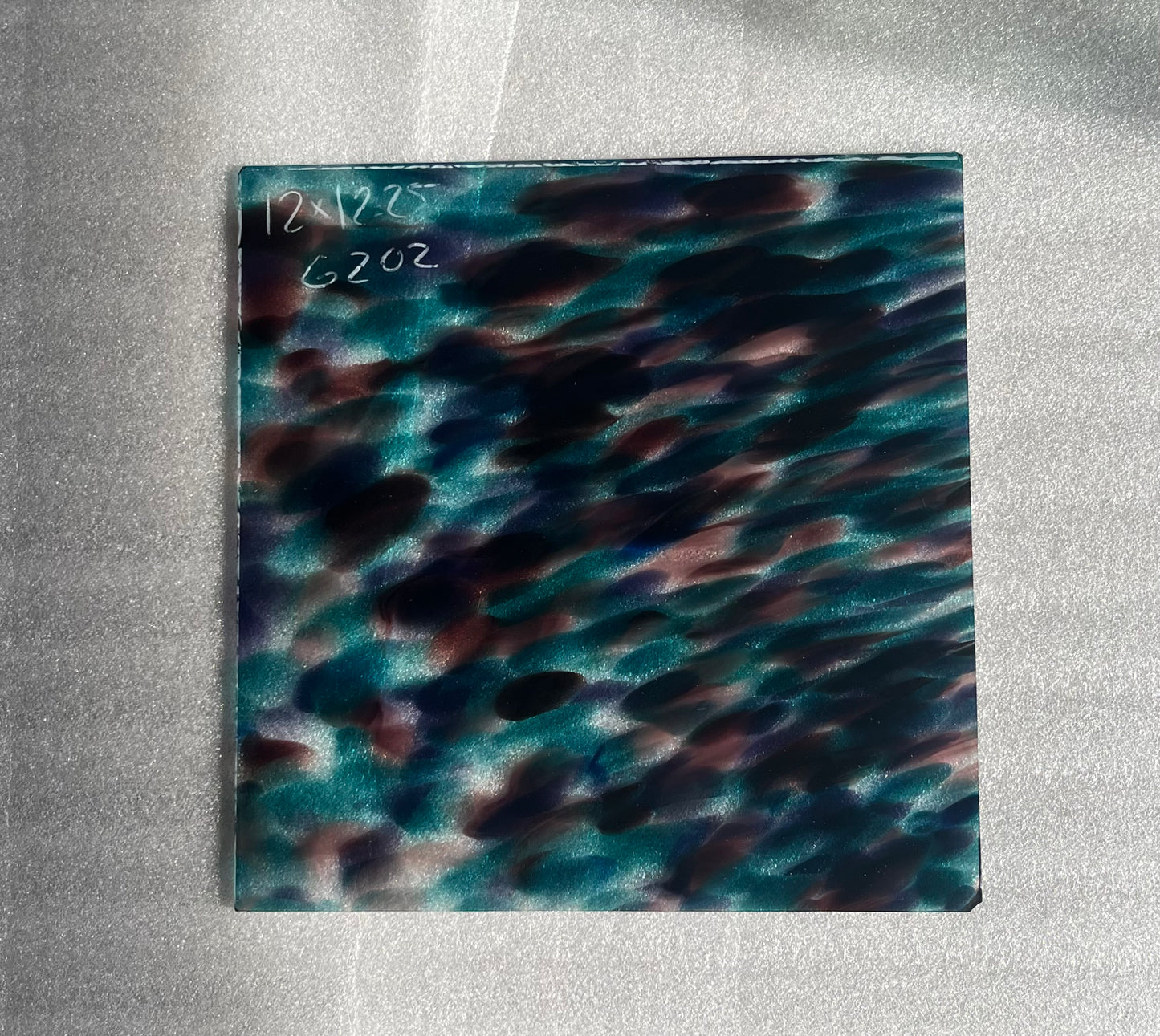 G 202 Teal, Mauve, Aubergine, Purple