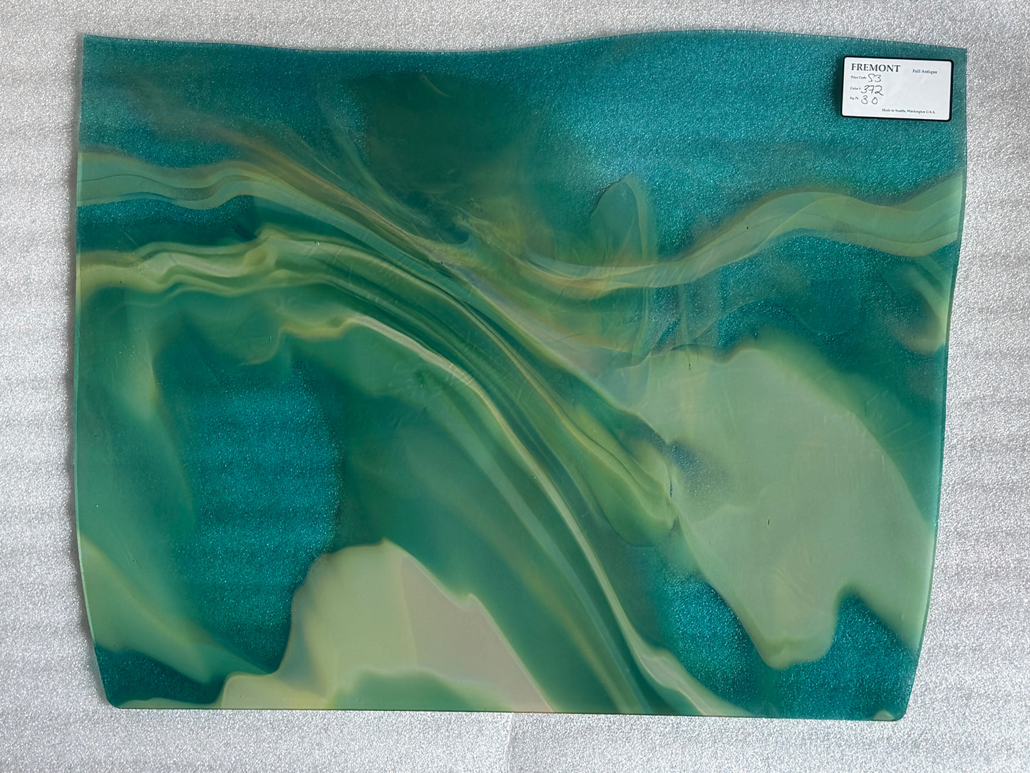 Full Sheet S3 372 Sea Kelp Swirl