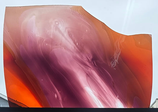 S2 Aubergine and Amber Swirl