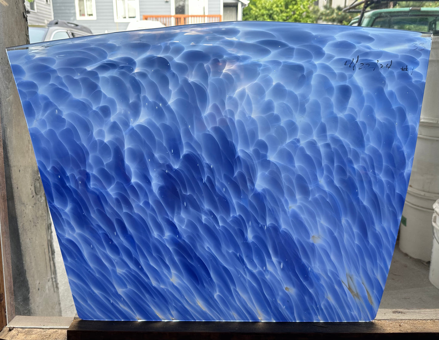 G Cornflower Blue Puffs