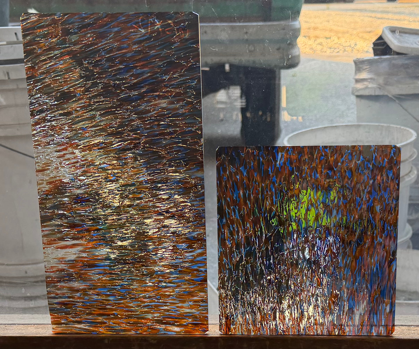 S3 Orange and Blue Lustre