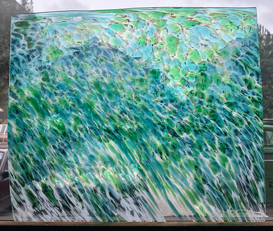 S1 297 Teal, Green, White