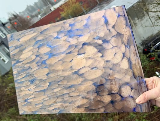 AV P2 74 Blue with Gold Aventurine