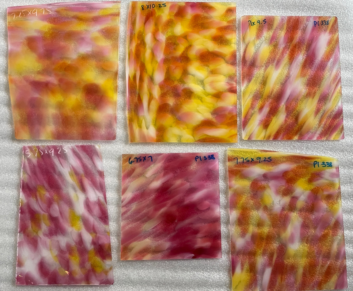 P1 338 Pink/yellow/white