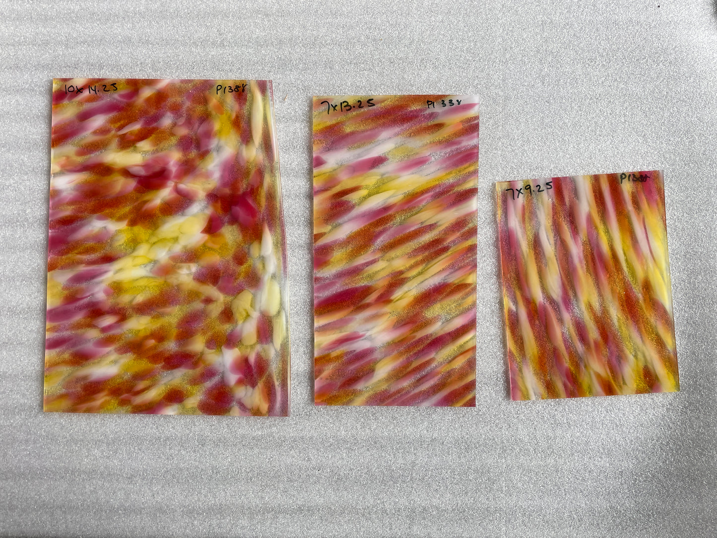 P1 338 Pink/yellow/white