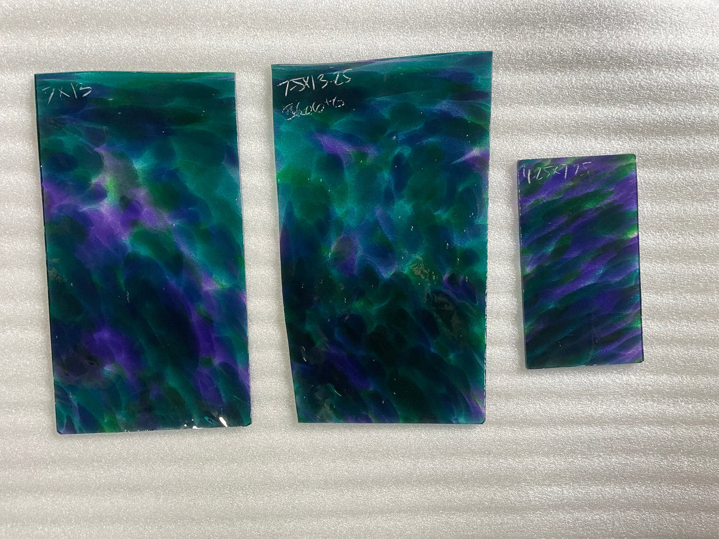 P1 366+G Purple, Teal, and Green